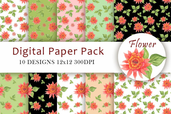 Download Watercolor Flower and Leaves - Leaves Collection