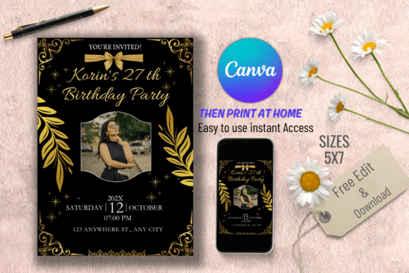 Download Digital Birthday Party Invitations - Party invitations Collection