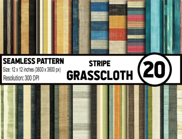 Download Grasscloth Stripe Seamless Texture - Seamless texture Collection