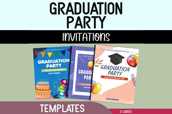 Download Editable Graduation Party Invitations - Party invitations Collection