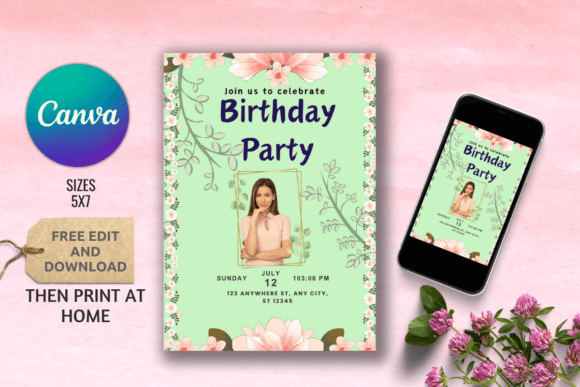 Download Digital Birthday Party Invitations - Party invitations Collection